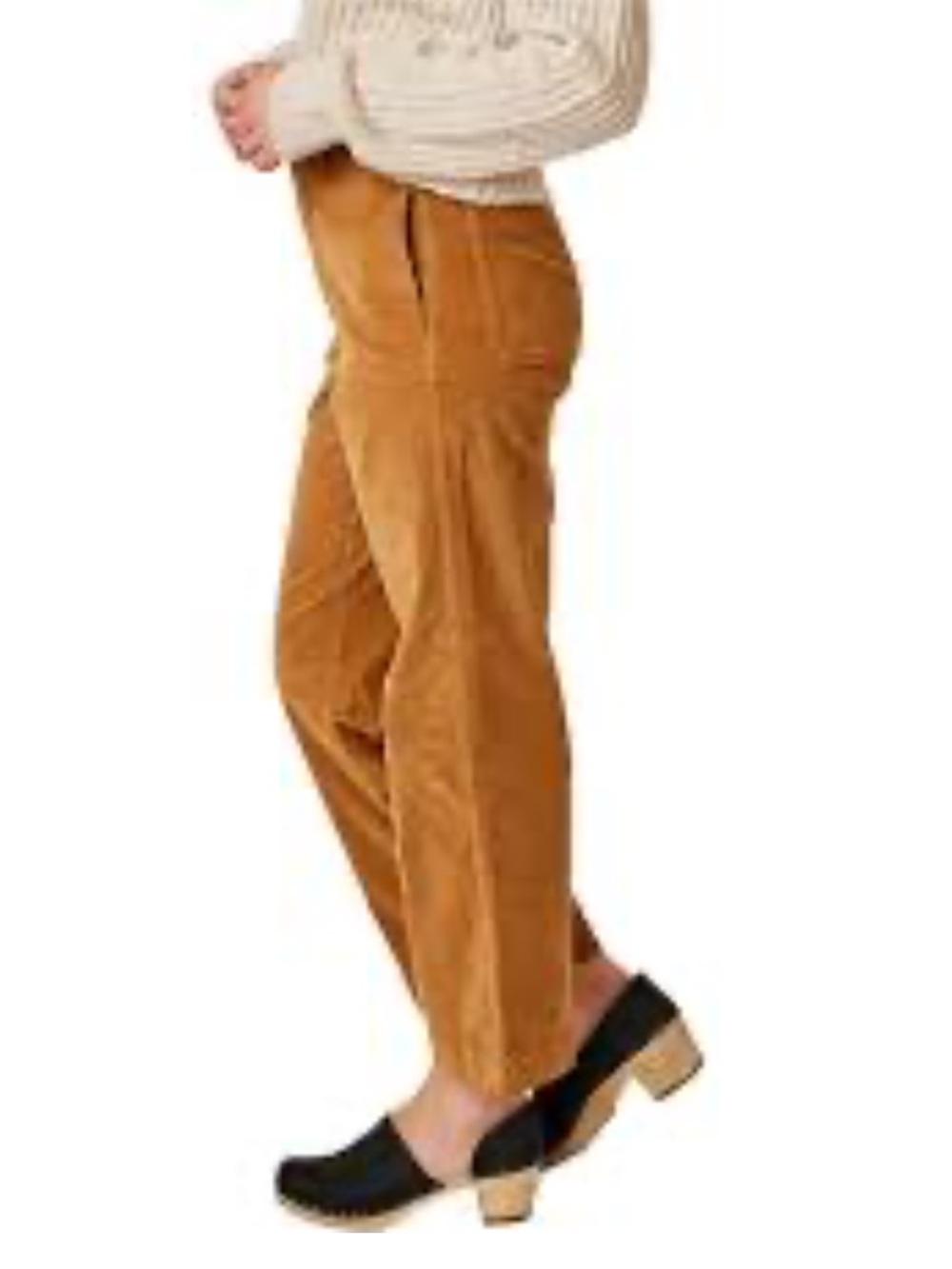 Carve Designs Rex Wide-Leg Corduroy Pant in Camel 4